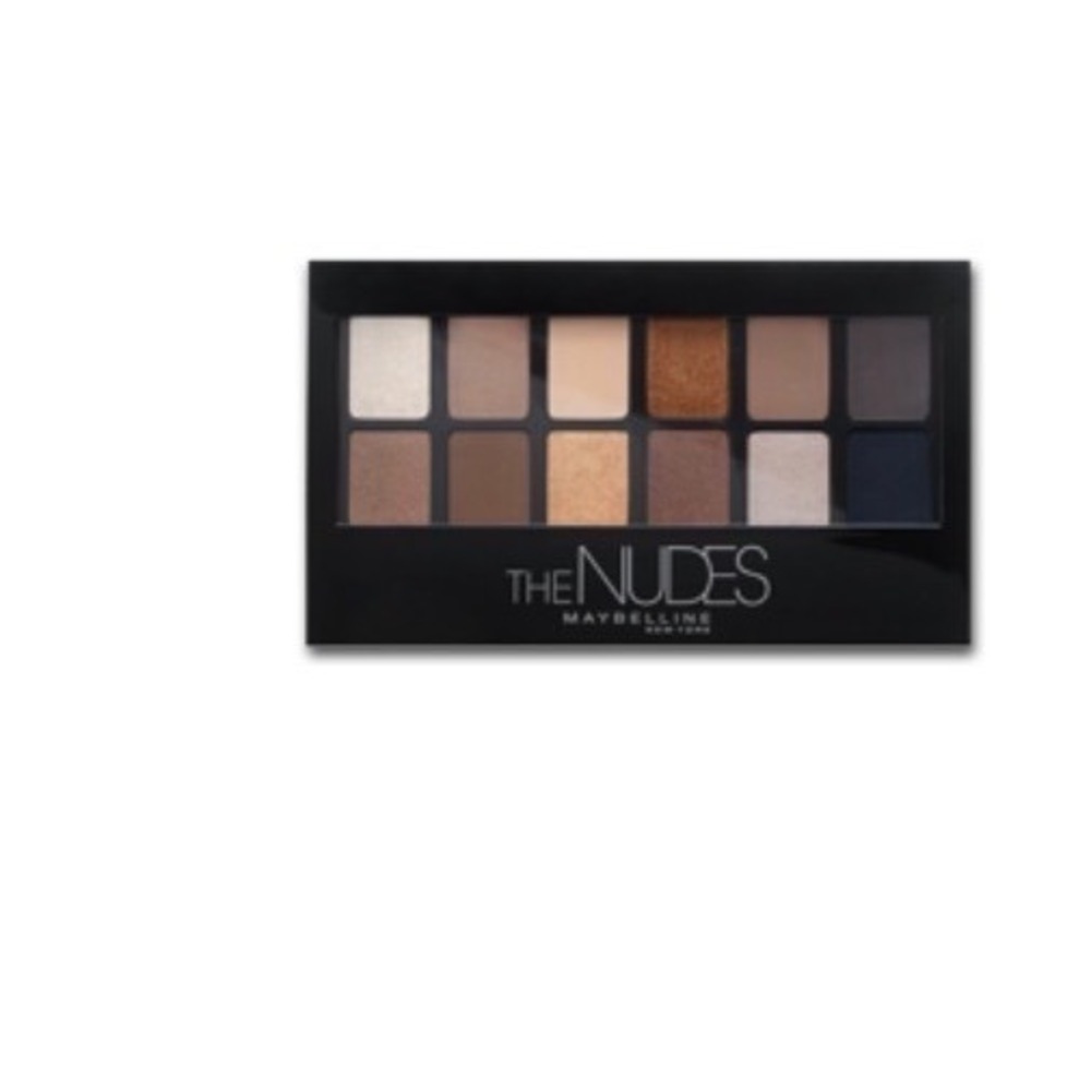 Maybelline The‎ Nudes Eyeshadow Palette 12 Shade Neutral Bundle 50X103 2 Count